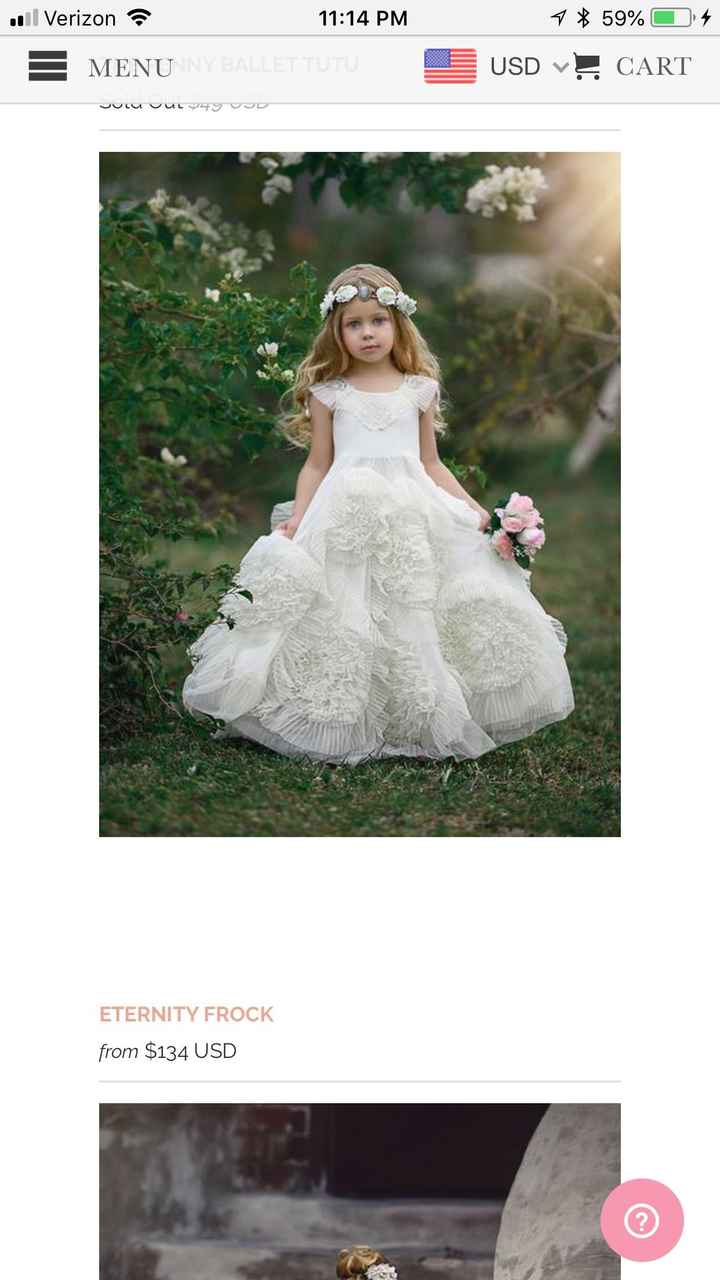 Flower girl dresses - 1