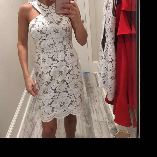 What did you wear to your bridal shower and rehearsal dinner? 12