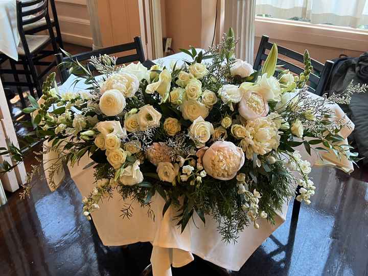 Traditional White Flower Bouquet