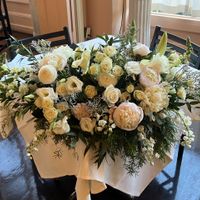 Traditional White Flower Bouquet