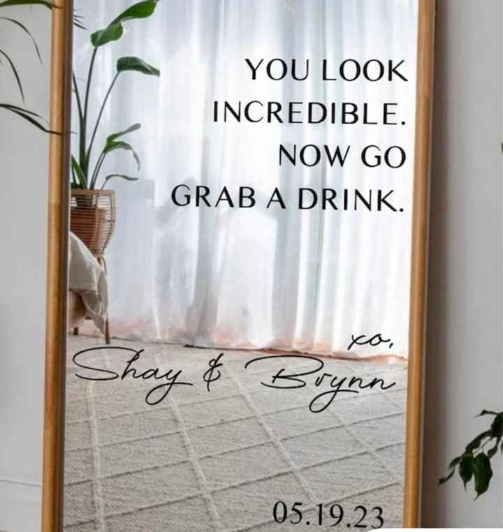 Mirror decals - 1