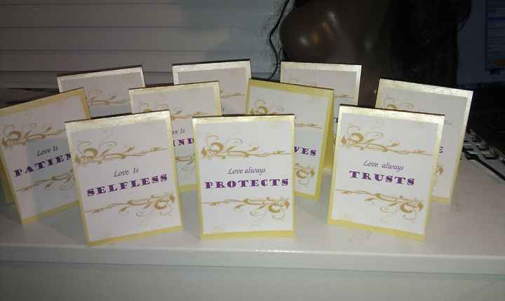 Escort card help