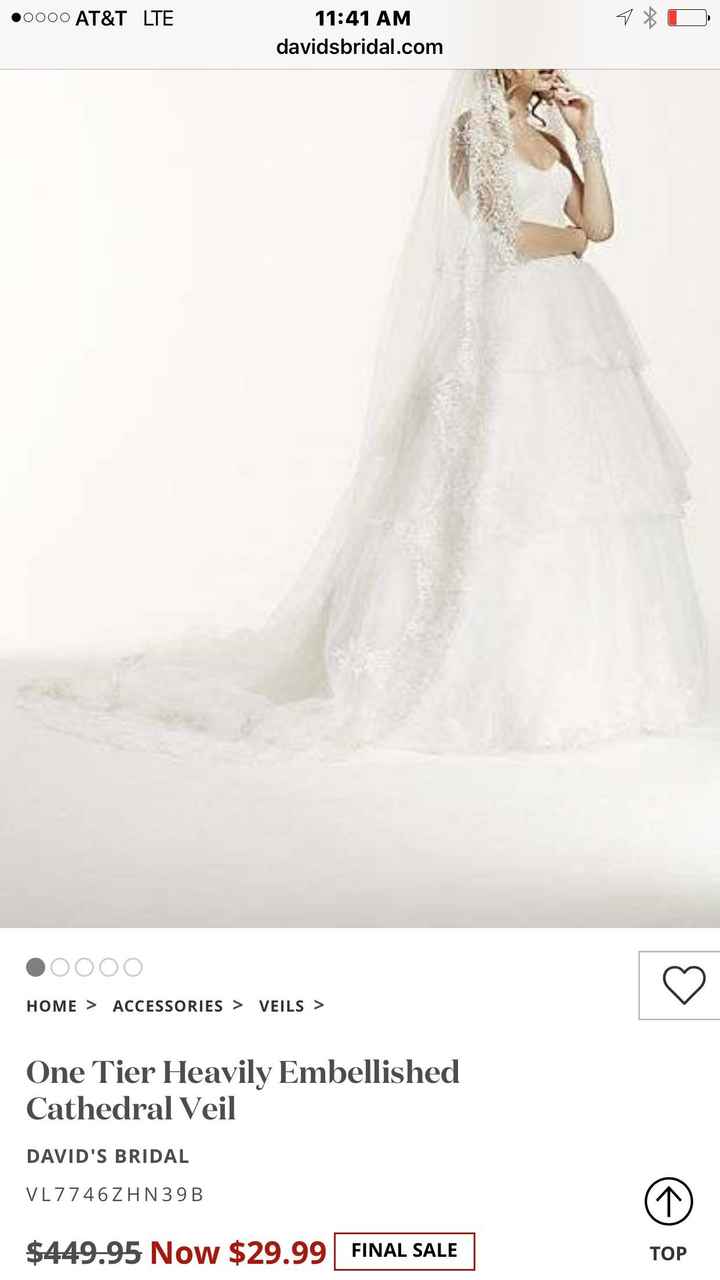Cathedral Veils ? Where are you buying yours?