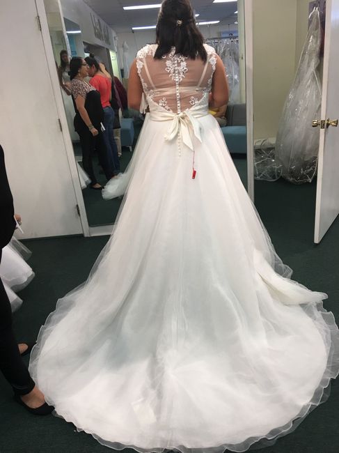 Said yes to the dress
