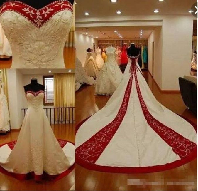 Going Crazy Looking for a Red & White Dress - 2