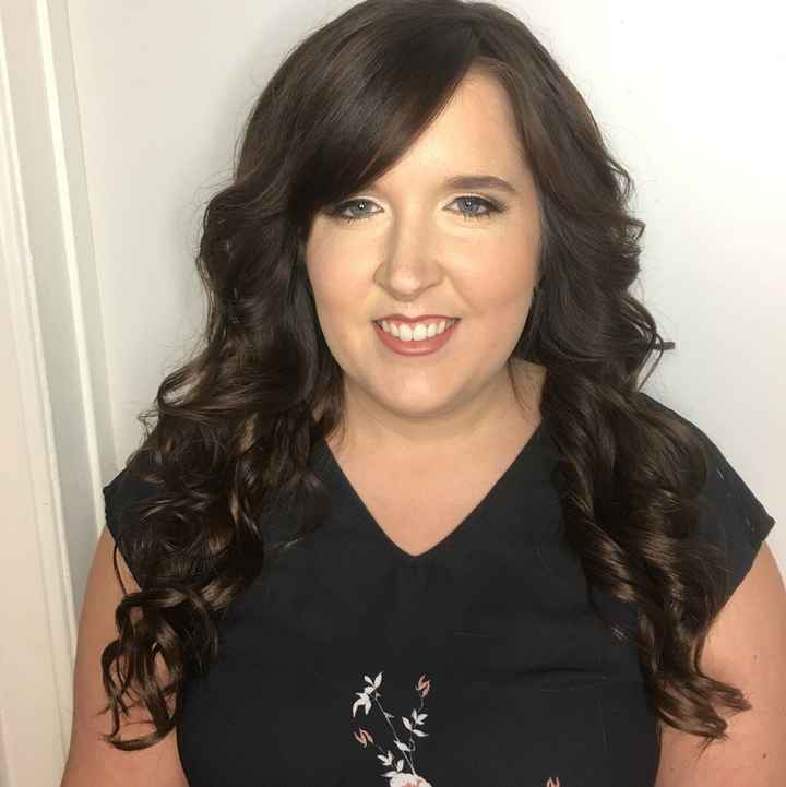 trying hair extensions for the first time for the wedding day