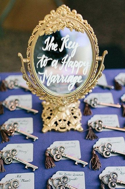 Escort cards block