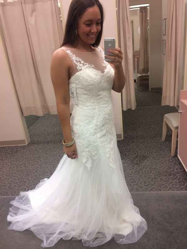 Picked up my dress today!!
