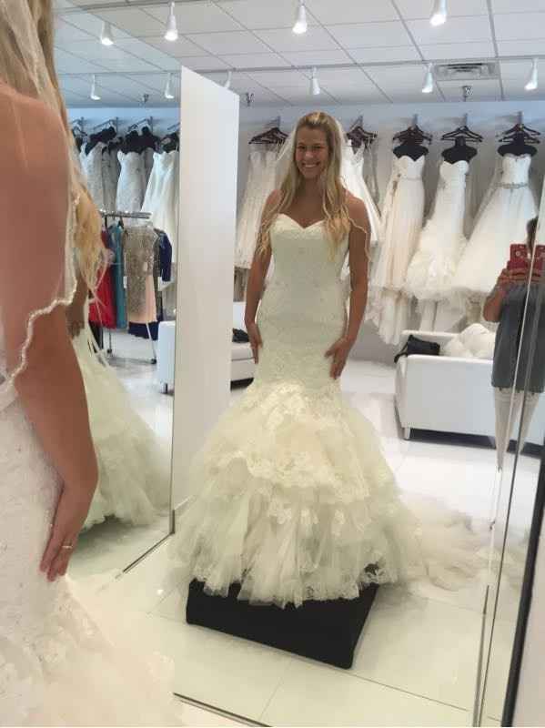 Loving two dresses