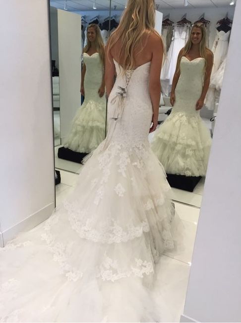 Loving two dresses