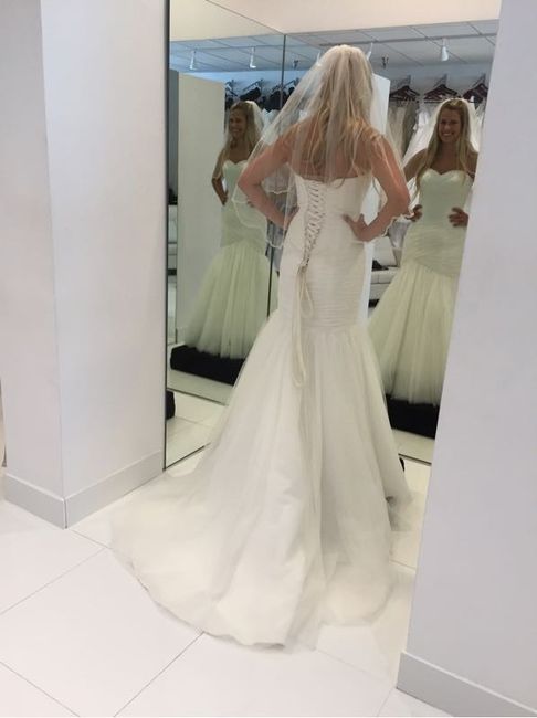 Loving two dresses