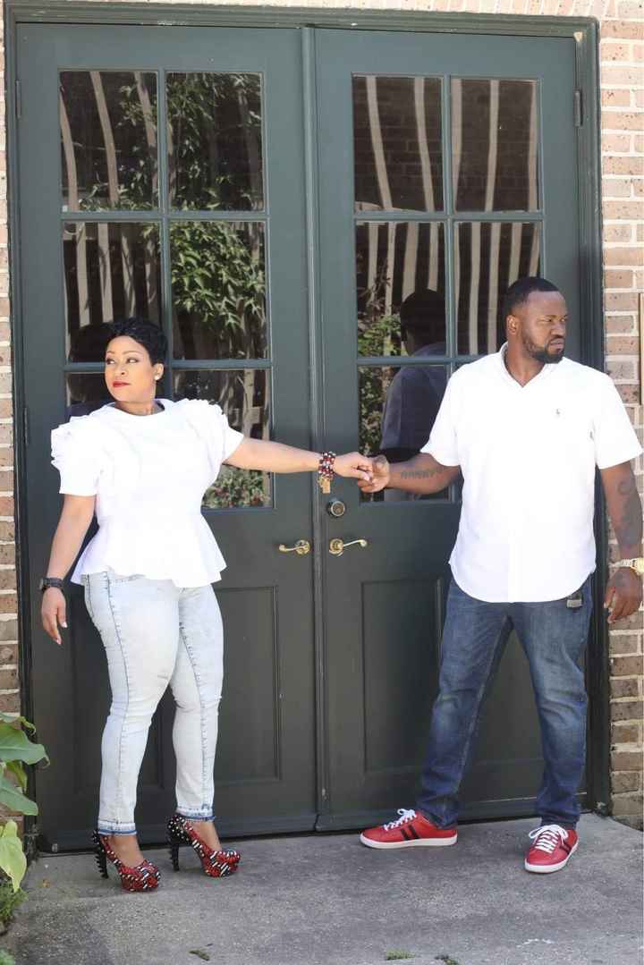 Drop an Engagement Pic with your Date & venue location - 1