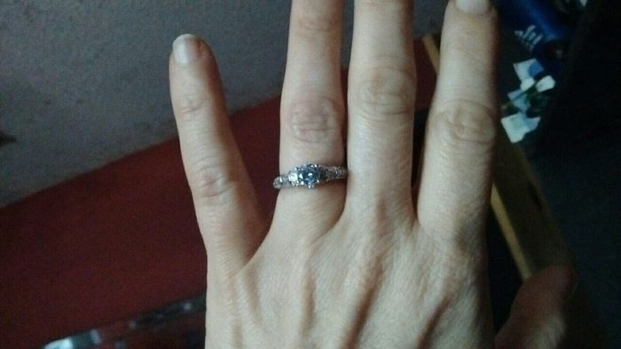Lets see those beautiful engagement rings