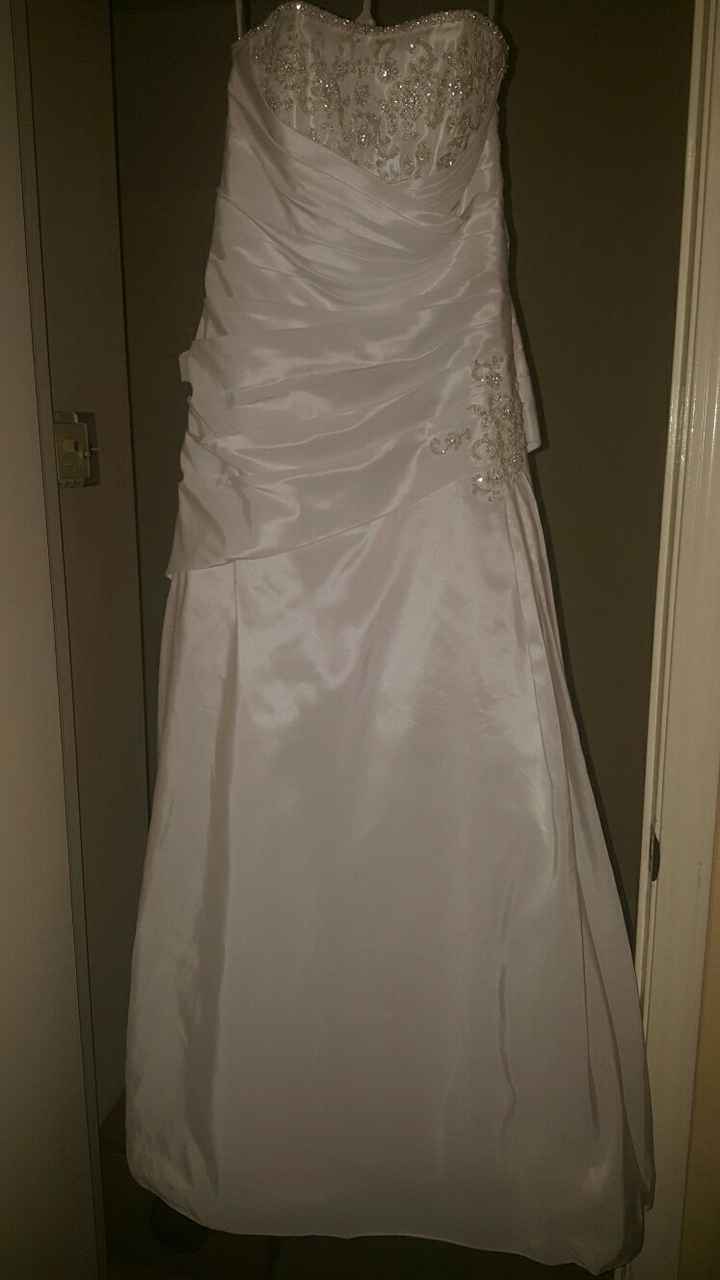My Mother in law gave me a free wedding dress