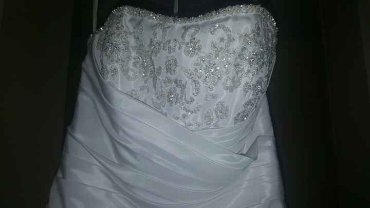 My Mother in law gave me a free wedding dress