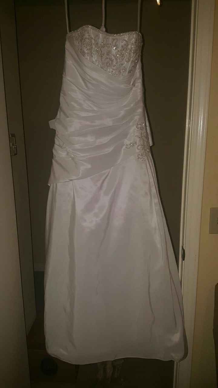 My Mother in law gave me a free wedding dress