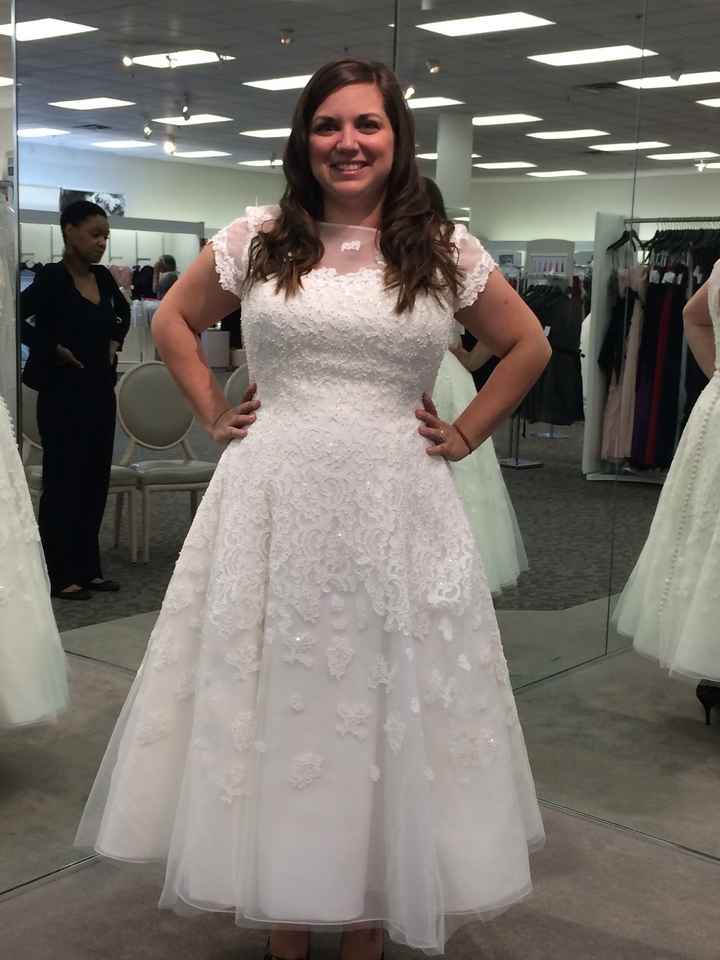 I have my dress!