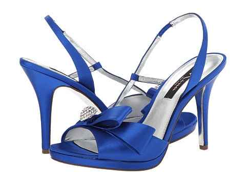 Shoes! My something blue!
