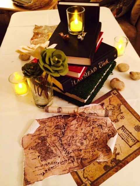 Mock Centerpiece - Hobbit Inspired