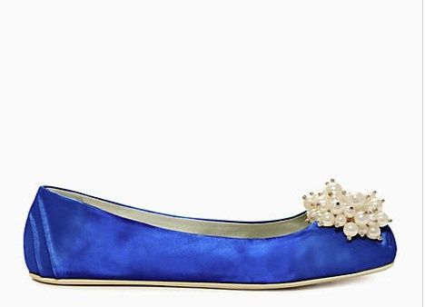 Shoes! My something blue!