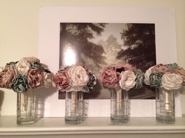 What are some DIY wedding projects you took on? How long did it take to complete?