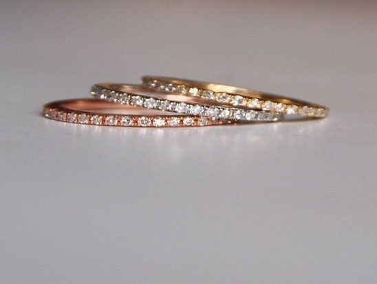 Mixing colors for wedding bands