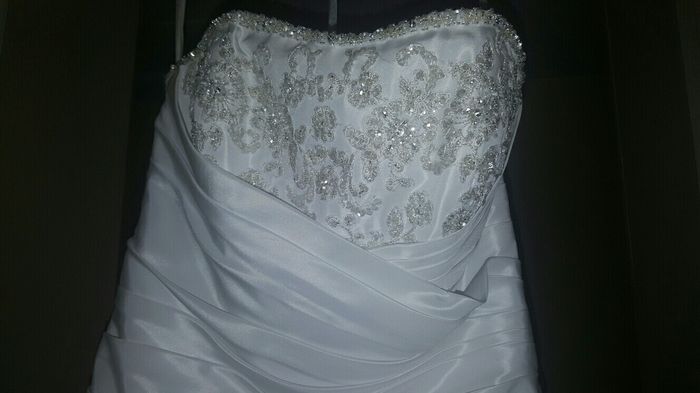 My Mother in law gave me a free wedding dress