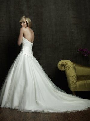 So you said yes to the dress.... now let's see it! :)