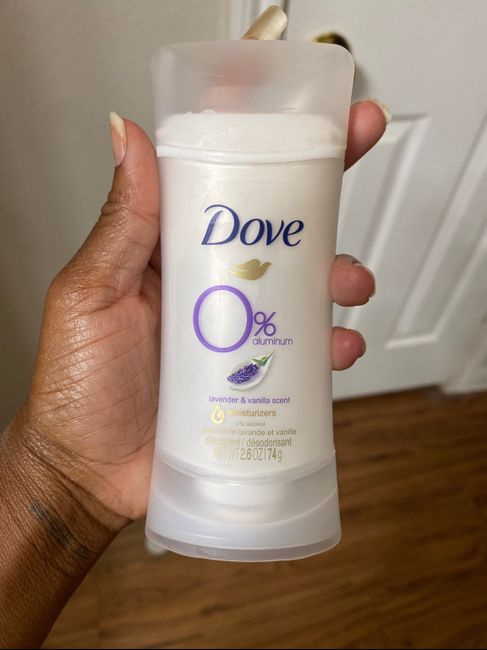 i use natural deodorant but wedding day needs something stronger.. 1