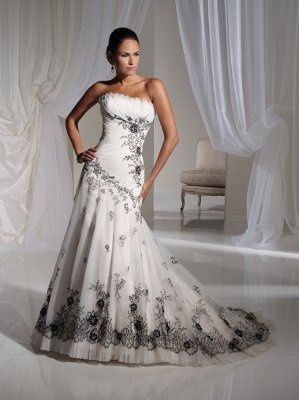 Colored wedding dress?