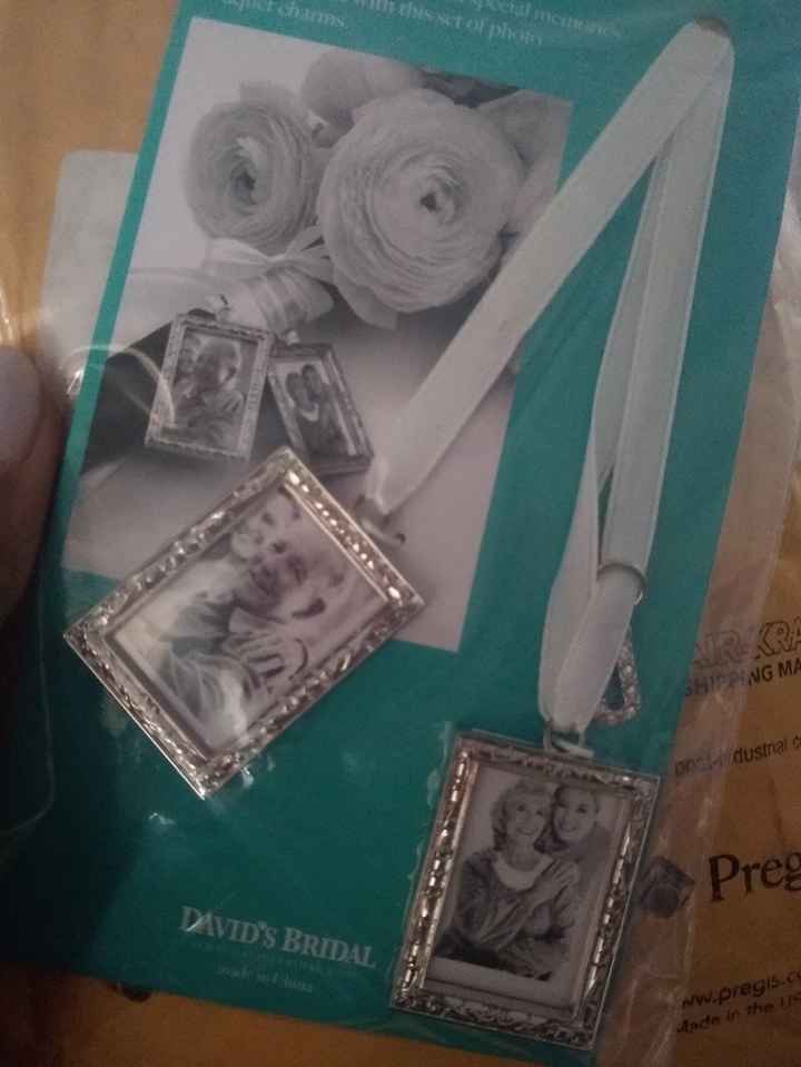 Charms for my Bouquet for my Dad's Pictures