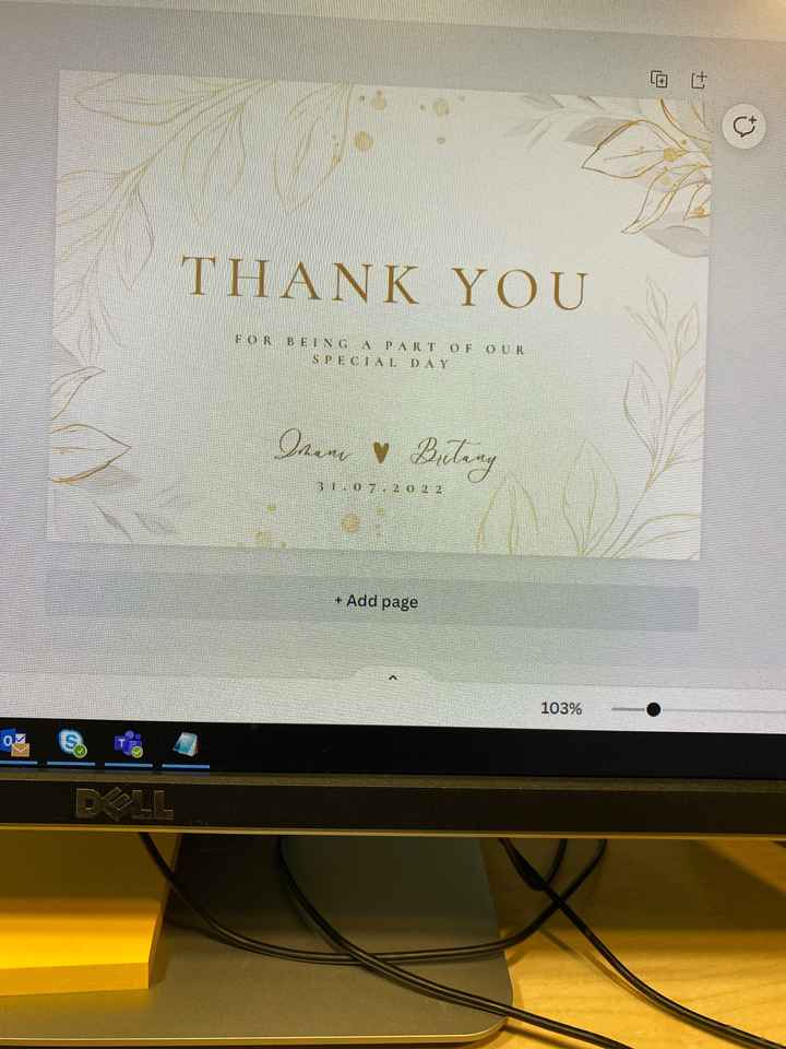 Thank You Card - 2