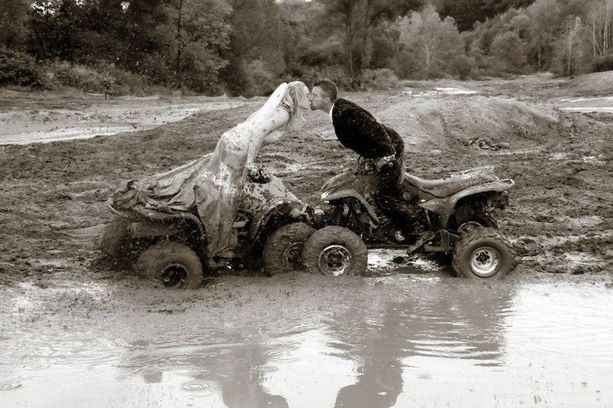 Inspiration for decor for a mudding 4wheeling farm theme - 1