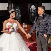 Show me the photo that you just can’t get over from your big day. - 1