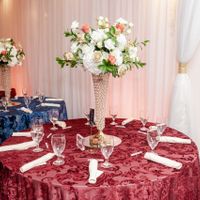 Show off your centerpieces and other reception decor - 1