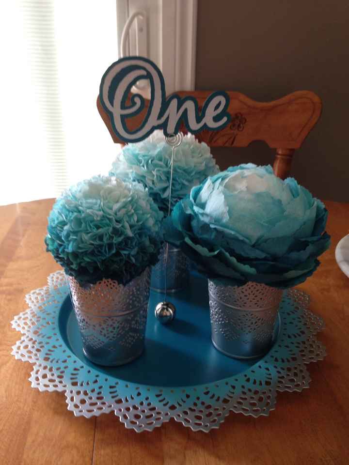 My DIY Light Up Coffee Filter Flower Centerpieces