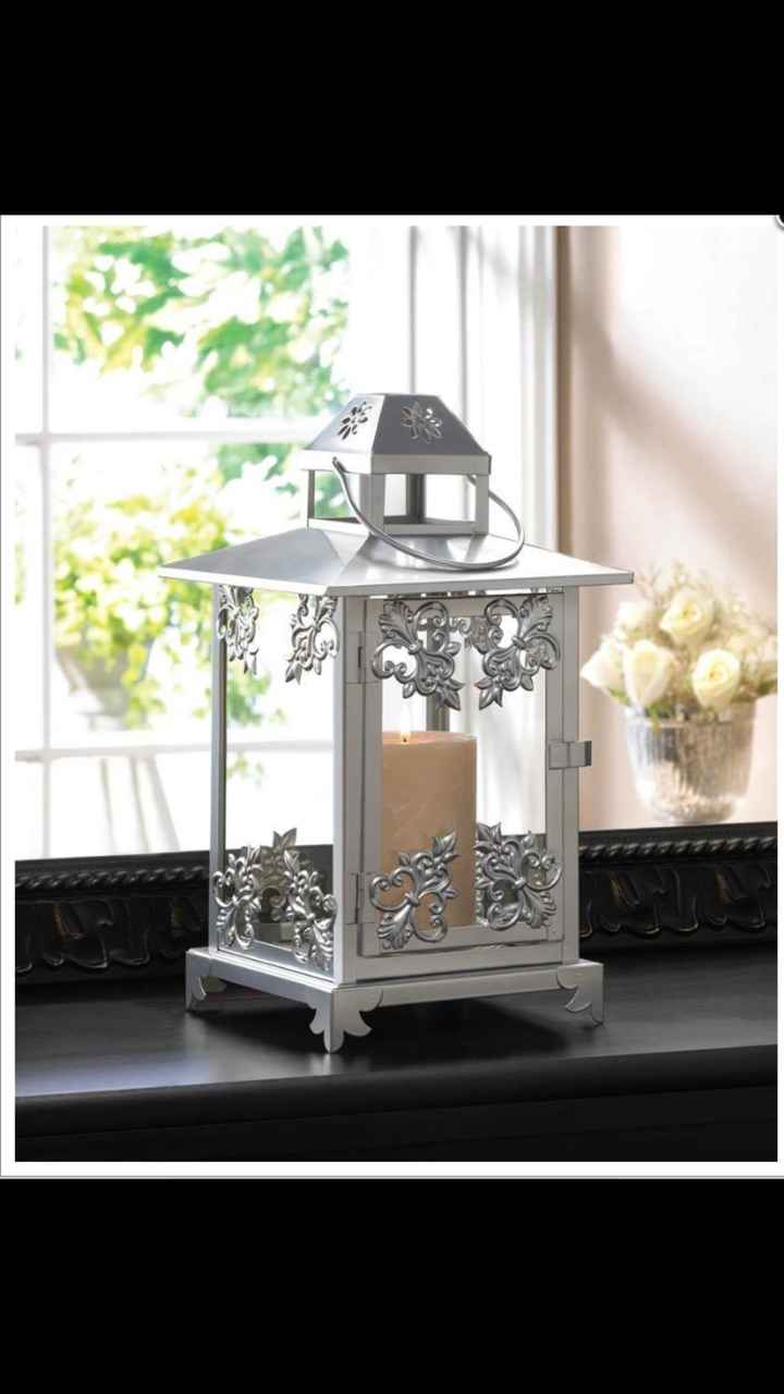 Anyone else using lantern centerpieces? Show me pics!!