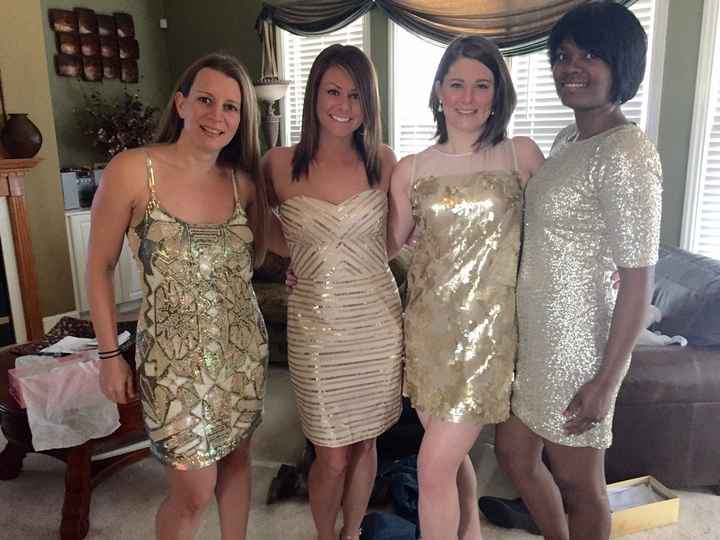 How are your bridesmaids going to be dressed?