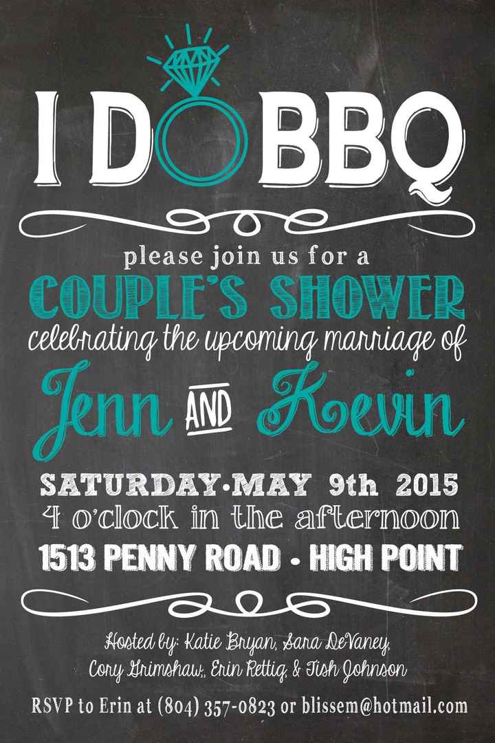 Got my shower invite! Show off yours?