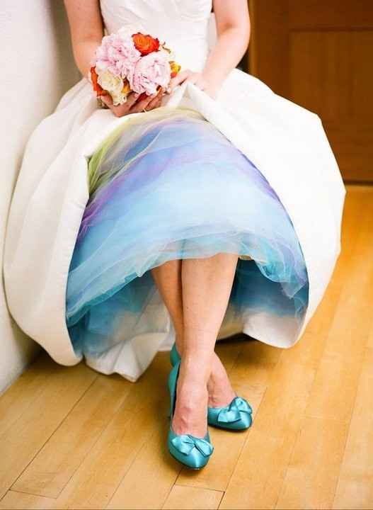 Wedding theme...rainbow???