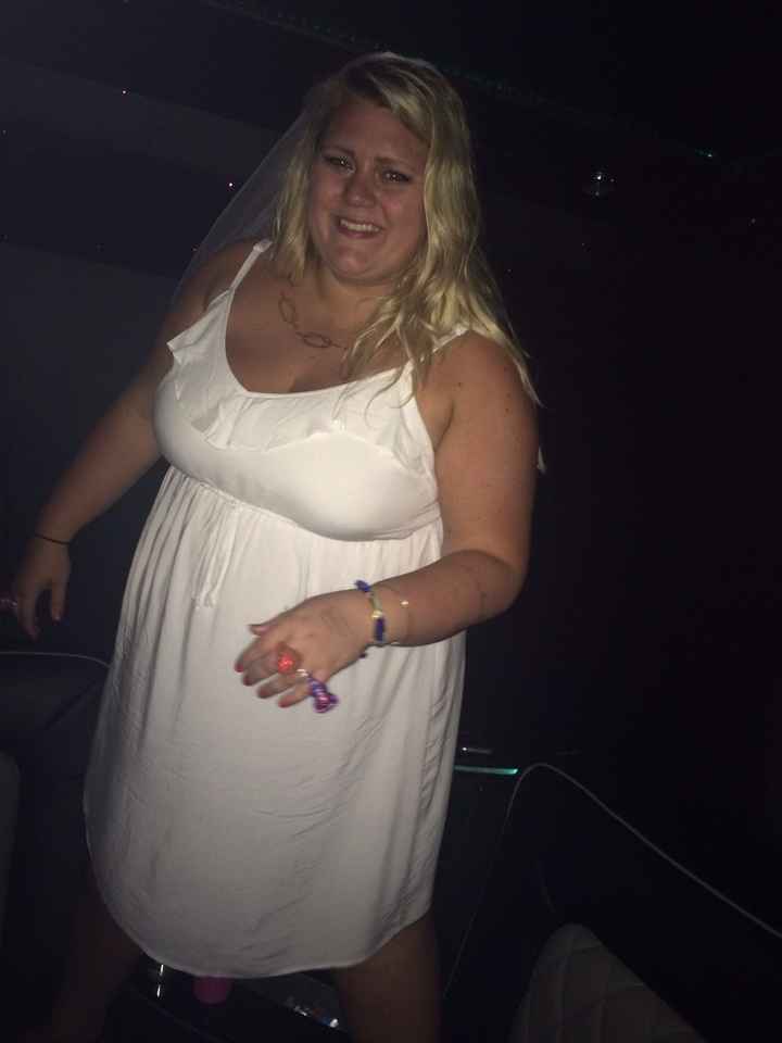 Just for fun, what are you wearing to your bachelorette?