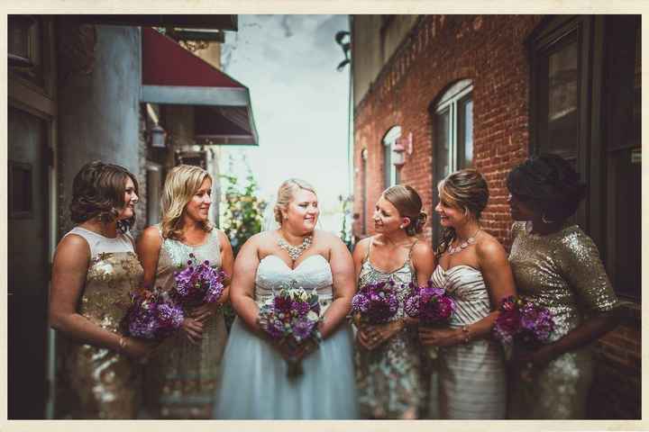 How are you doing mismatched bridesmaid dresses?