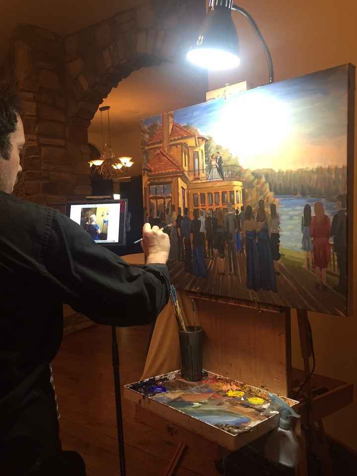 Photobooth or live painting