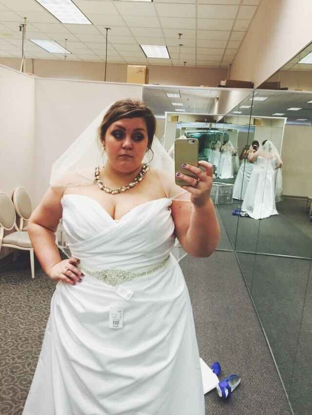 The much dreaded dress shopping day