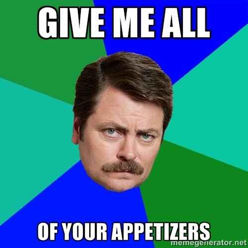 Give me all the Appetizers