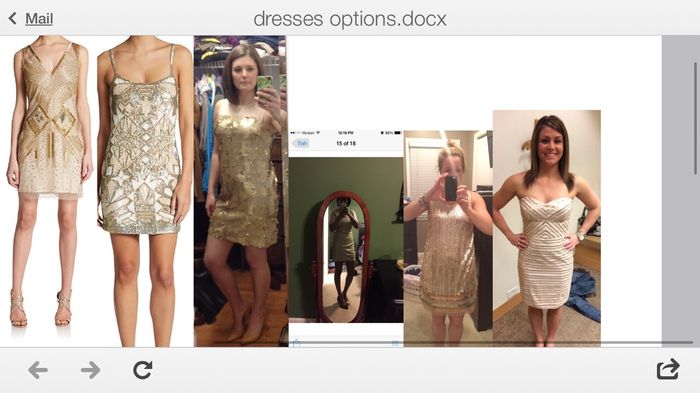 Bridesmaid dress woes