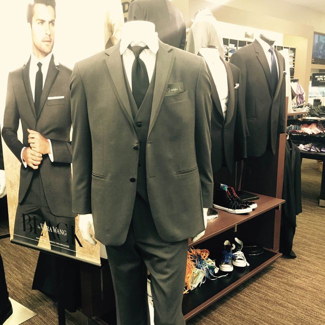 I never dreamed finding a tux would be more difficult than my dress... or BM dresses....
