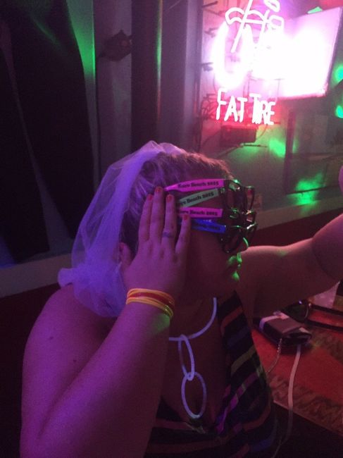 Just for fun, what are you wearing to your bachelorette?