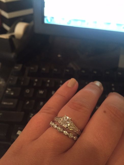 I wanna see wedding bands!!!