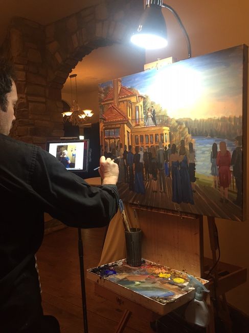 Photobooth or live painting